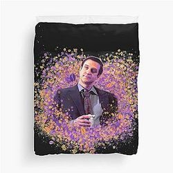 Rafael Barba Coffee Duvet Cover