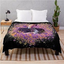 Rafael Barba Loves Coffee Throw Blanket