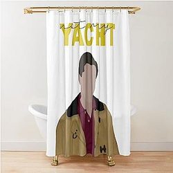 Rafael Barba Not my Yacht Shower Curtain