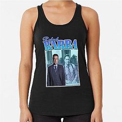 Rafael Barba 90s Inspired Vintage Classic Racerback Tank Top