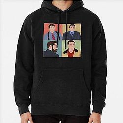 Rafael Barba Pattern SVU Pullover Hooded Sweater