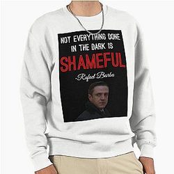 Rafael Barba Know All Quote Pullover Sweatshirt