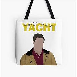 Rafael Barba - Not My Yacht All Over Print Tote Bag