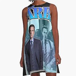 Rafael Barba 90s Inspired Vintage Classic A-Line Dress