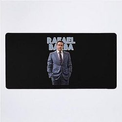 Rafael Barba Character Company Poster Desk Mat