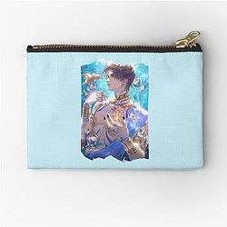 Lemurian Zipper Pouch