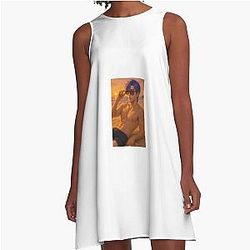 Rafayel Sunset Relaxation on the Beach A-Line Dress