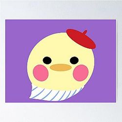 Love and Space Duck Rafayel Poster