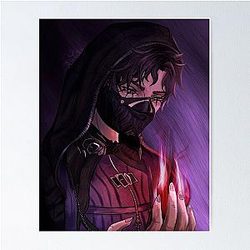 Rafayel Abysswalker Fanart (Love and Space) Poster