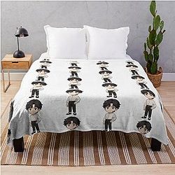 Rafayel Chibi Throw Blanket