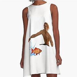 JJ Maybank and Rafe Cameron A line dress