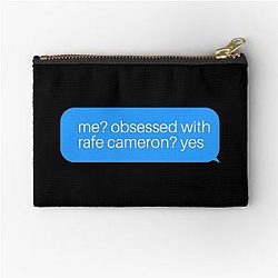 Obsessed with Rafe Cameron Zipper Pouch