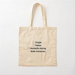 Mentally dating Rafe Cameron Cotton Tote Bag