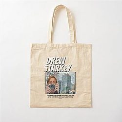 Cartoon Outer Banks Fan Art - Drew Starkey OBX Aesthetic Design Cotton Tote Bag