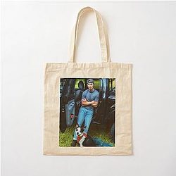 Rafe Cameron Art Cotton Tote Bag