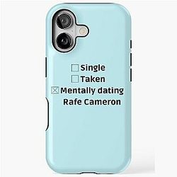 Mentally dating Rafe Cameron iPhone case