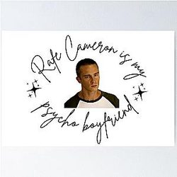 Rafe Cameron is my psycho boyfriend buzz cut poster
