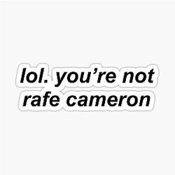 Rafe Cameron Sticker