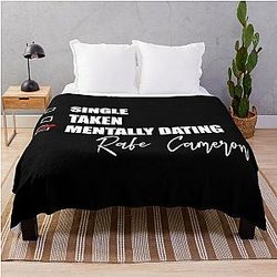 Mentally Dating Rafe Cameron Throw Blanket