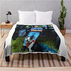Rafe Cameron Art Throw Blanket