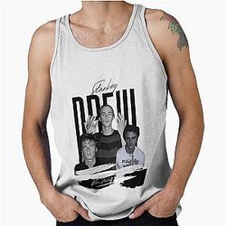 Drew Cameran Starkey Rafe Graphic Tank Top
