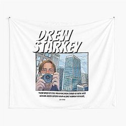 Cartoon Rafe Cameron Outer Banks Fan Art Drew Starkey OBX Aesthetic Design Tapestry