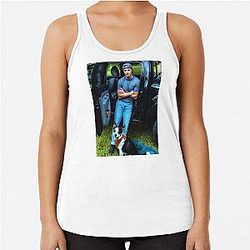 Rafe Cameron Art Racerback Tank Top