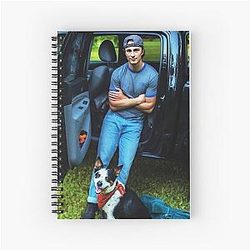 Rafe Cameron Art Spiral Notebook