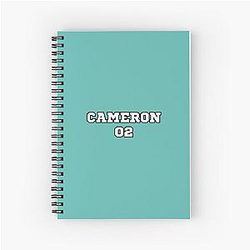 Rafe Cameron jersey Spiral Notebook