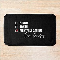 Mentally Dating Rafe Cameron Bathroom Mat