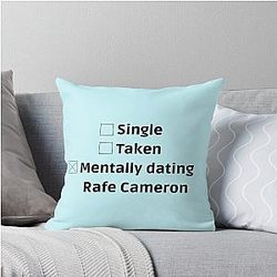Mentally Dating Rafe Cameron Throw Pillow