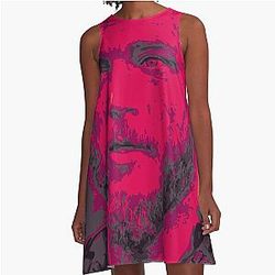 Bloody Ragnar Lothbrok A-Line Dress