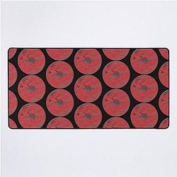 Bloody Shield of Ragnar Lothbrok Desk Mat