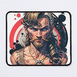 Viking Ragnar Lothbrok Mousepad