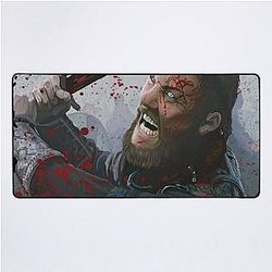 Ubba Ragnarson Viking Son of Ragnar Lothbrok Desk Mat