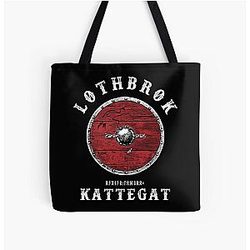 Ragnar Lothbrok Kattegat All Over Print Tote Bag