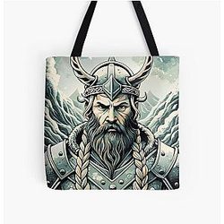 Ragnar Lothbrok Viking Tote Bag
