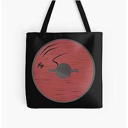Shield of Ragnar Lothbrok All Over Print Tote Bag