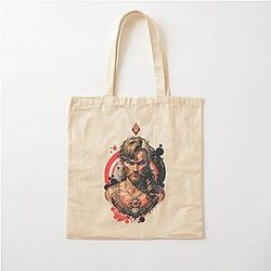Viking Ragnar Lothbrok Cotton Tote Bag