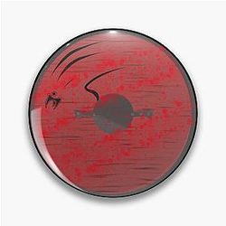Bloody Shield of Ragnar Lothbrok Pin