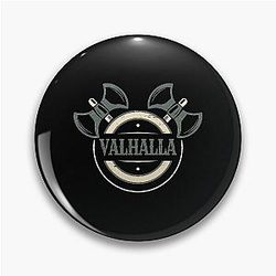 Viking Ragnar Valhalla Bird Flocks Warrior Former King Tees Ragnar Lothbrok Nordic History Norse Pin