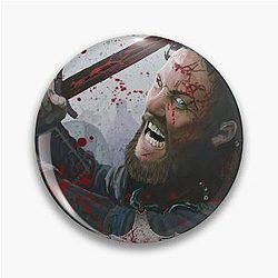Ubba Ragnarson, Viking, Son of Ragnar Lothbrok Pin