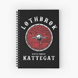 Ragnar Lothbrok - Kattegat Spiral Notebook