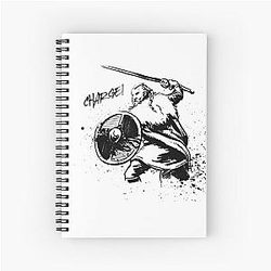 Ragnar Lothbrok Spiral Notebook