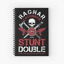 Ragnar Lothbrok Spiral Notebook
