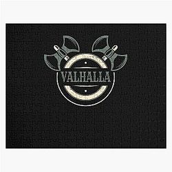 Viking Ragnar Valhalla Warrior Former King Tees Lothbrok Nordic History Norse Jigsaw Puzzle