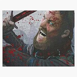 Ubba Ragnarson Viking Son of Ragnar Lothbrok Jigsaw Puzzle