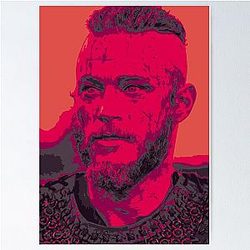 Bloody Ragnar Lothbrok Poster