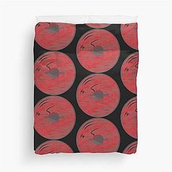 Bloody shield of Ragnar Lothbrok Duvet Cover