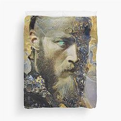 The Weight of Power Ragnar Lothbrok Duvet Cover